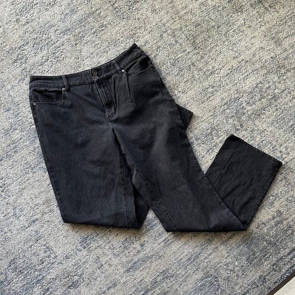 Coldwater Creek Denim Jeans | Women's | Black | Size 14 - Picture 1 of 4